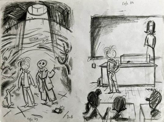 Dupuy et Berberian - Original drawing - Un Alligator pour la Vie - 1996 | Catawiki