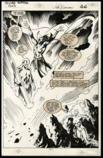 Buscema, John - SILVER SURFER: JUDGMENT DAY (1988) Splash Page | ComicConnect