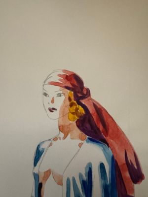 Miralles, Ana - 1 Original colour drawing - Djinn | Catawiki