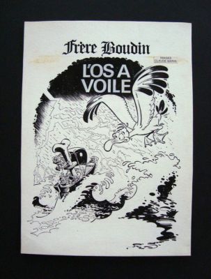 Marin, Claude - 1 Original drawing - Frère Boudin - 1976 | Catawiki