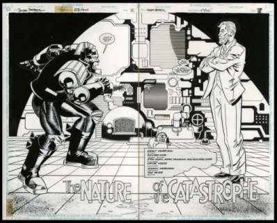Case, Richard - DOOM PATROL (1987-1995) #57 Double Page Splash | ComicConnect