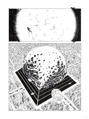 Bonazzi, Germano - 2 Original page - Nathan Never Gigante #10 - "I ribelli di marte" - 2000 | Catawiki