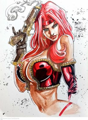 Vinz El Tabanaz - 1 Original colour drawing - Grimm Fairy Tales - Magnifique Peinture ! | Catawiki