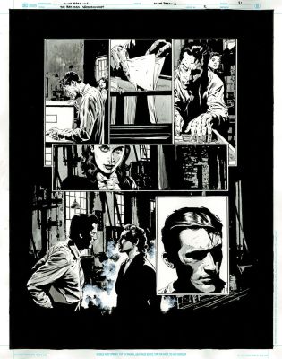 The Bat-Man: Second Knight #2 p.31 - Bruce’s Crime Fighting Issue! | Comic Book Art Gallery