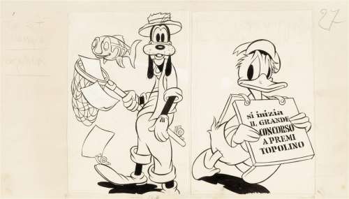 Vergani Ambrogio - "Topolino n. 27", 1951