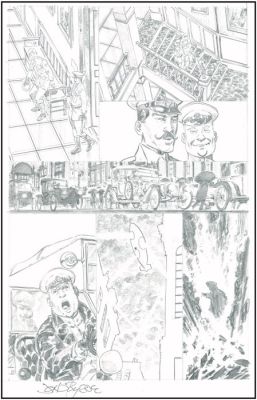 Byrne, John - 1 Original page - Angel - Angel, Sang et Tranchées (Blood & Trenches) - 2009 | Catawiki