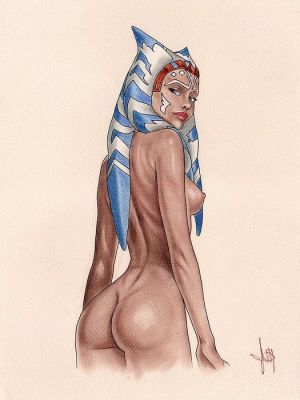 Daniel Cayuela - 1 Original drawing - Star Wars - Ahsoka Tano - 2026 | Catawiki