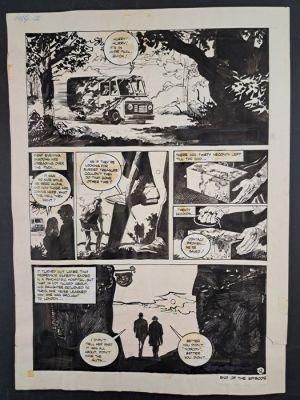 Breccia, Alberto - 1 Original page - Tavola conclusiva