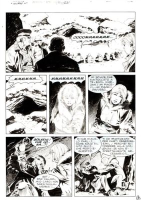 Dotti, Maurizio - 2 Original page - Dampyr #34 - "La caverna dei Troll" - 2003 | Catawiki