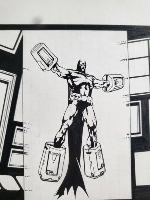 Shane Davis - Matt Banning - Original page - Batman, Superman - #47 p. 17 - 2008 | Catawiki