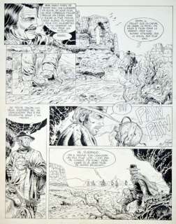 SWOLFS Yves  - Durango  - Planche 17 de l’album Amos édité aux Archers en 1984  -[...] | Vermot et Associés