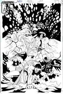 Doug Mahnke - Jla 75 Cover