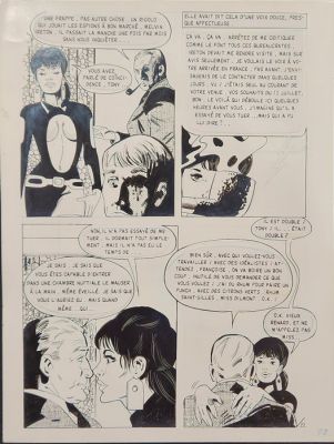 Renaud - 1 Original page - La louve - 1975 | Catawiki