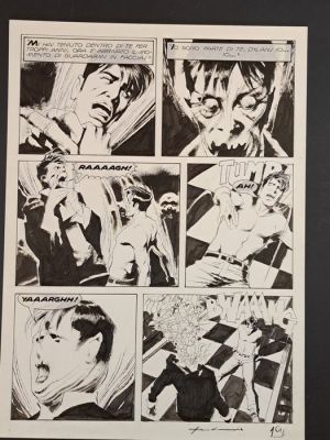 Roi; Ruju - 1 Original page - Dylan Dog: Paranoia - 2011 | Catawiki