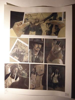 Le Hénanff, Fabrice - 1 Original colour page - Lawmen T2, planche 15 - 2025 | Catawiki