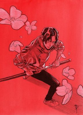 Continue Shopping | YUKKA OKKOTSU FULL BODY ON A4 FRANCESCO MOBILI ORIGINAL ART | Scott’s Collectables