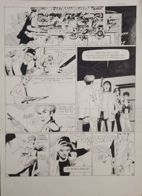 Renaud (Denauw, Renaud) - 1 Original page - Santiag T3 - Rouge comme l’éternité - 1994 | Catawiki