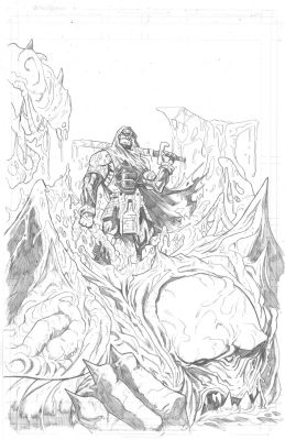 BATTLE BEAST #6 CHRIS CAMPANA ORIGINAL COVER ART | Scott’s Collectables