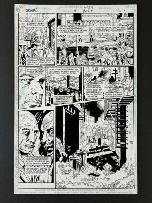 Eaton, Scot & Barrerio, Mike - 1 Original page - Scarab - The Flowers are Evil - 1994 | Catawiki