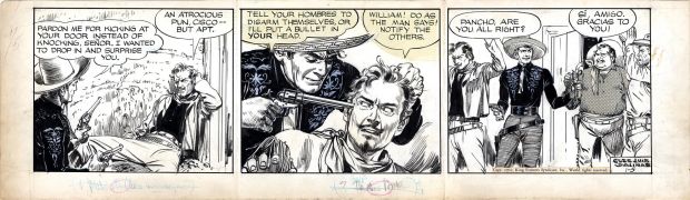 Salinas, José Luis - Cisco Kid 1952-01-05 | Comic Book Art Gallery