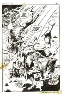 Colan, Gene - CAPTAIN AMERICA #118 Splash Page | ComicConnect