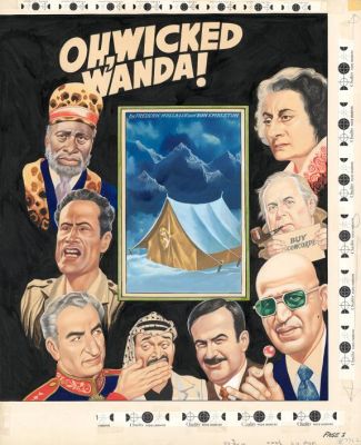 Ron Embleton | Illustration originale, Oh Wicked Wanda! | Daniel Maghen