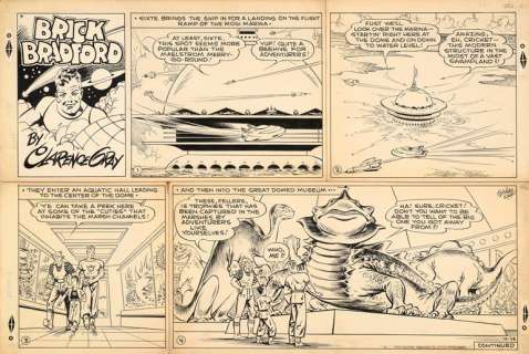 Gray Clarence (1902-1957) - BRICK BRADFORD