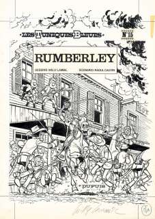 Lambil Willy (Né En 1936) - LES TUNIQUES BLEUES