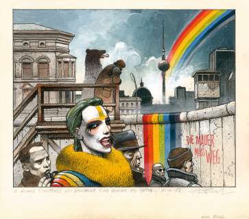 Bilal Enki (Né En 1951) | BERLIN - LE CIEL PARTAGÉ | Artcurial