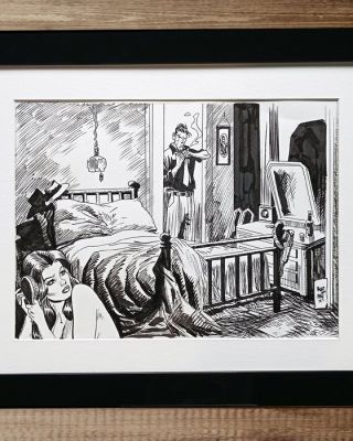 Jordi Bernet Œuvre originale - Torpedo 1936 Noir Scene – Published - Hand Signed Original Ink Artwork | Catawiki