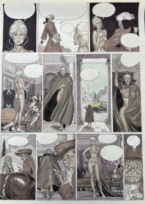Erich Von Götha - 1 Original page - The troubles of Janice | Catawiki