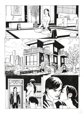 Bonazzi, Germano - 3 Original page - Nathan Never - Skotos | Catawiki