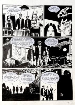 Alessandrini, Giancarlo - 1 Original page - Dylan Dog | Catawiki