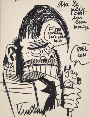Vuillemin, Philippe - 1 Original drawing - Loubard - 1981 | Catawiki