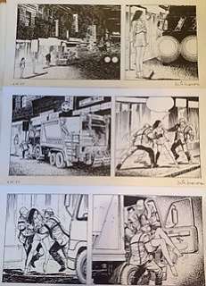 Manara, Milo | original plate "Gli occhi di Pandora", page 7 | Catawiki