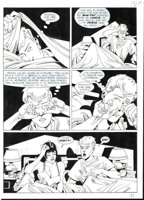 Torti, Rodolfo - 3 Original page - Martin Mystere Speciale #28 - "I dolori del giovane Martin" - 2011 | Catawiki