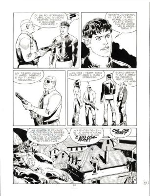 Diso, Roberto - 2 Original page - Mister No #106 - "Il marchio dell’assassino" - 1984 | Catawiki