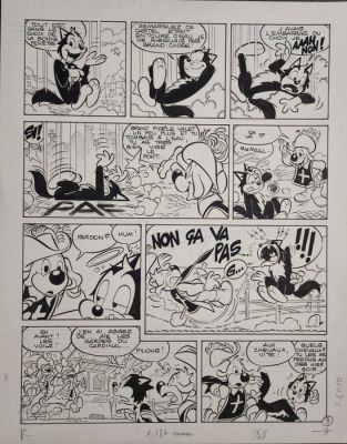 Corteggiani, François - 1 Original page - Pif et Hercule - Pif Gadget #1150 - 1991 | Catawiki