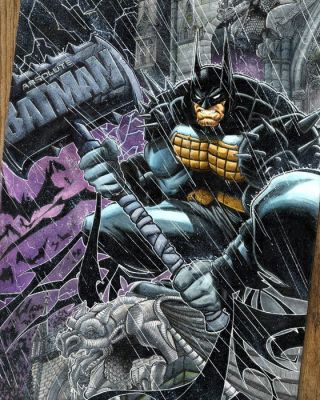 Goodman, Raul - Absolute Batman - Hand Signed Original Marker Pen Artwork | Catawiki