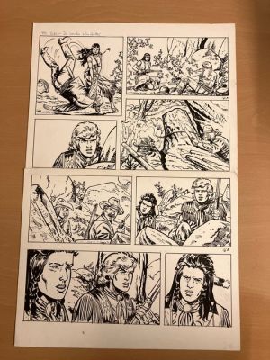 Sels, Frank - 1 Original page - zilverpijl - De gouden Winchester | Catawiki