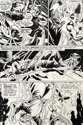 Dick Dillin - 1 Original page - The Atom and Hawkman - 1969 | Catawiki