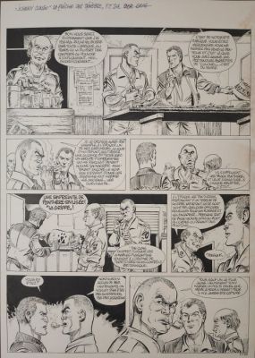 Paape, Eddy - 1 Original page - Johnny Congo - T02 La flèche des ténèbres | Catawiki