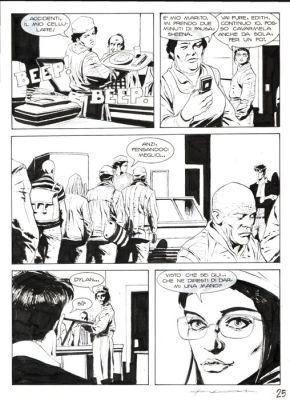 Roi, Corrado - 1 Original page - Dylan Dog #265 - "Reincarnazioni" - 2008 | Catawiki