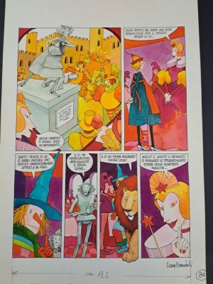 Brandoli, Anna - 1 Original page - Il Mago di Oz - 1980