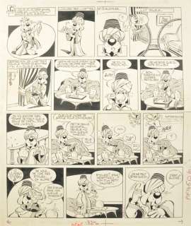 Dufranne. Gai-Luron. Planche originale Ã  l’encre de chine. H: 44 cm x L: 37 cm. [...] | Arthema Auction