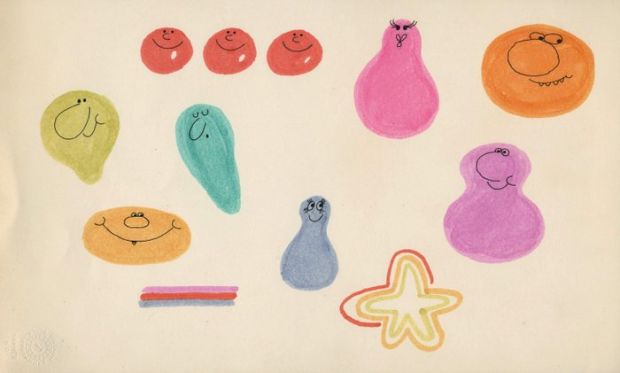 Marten Toonder Studio’s (Harrie Geelen) - 1 Original drawing - Barbapapa’s - (1974) | Catawiki