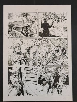 Altuna, Horacio - 1 Original page - Tex: Inferno a Red Junction | Catawiki