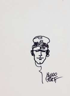 Pratt | Corto Maltese, illustration au feutre sur papier… | Millon