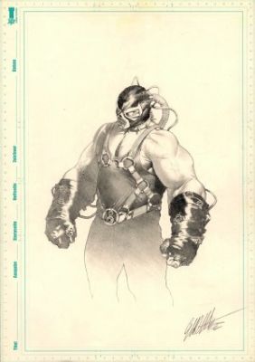 Dell’Otto, Gabriele - BANE Illustration | ComicConnect (Buy It Now)