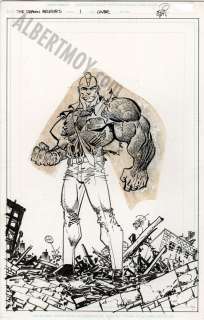 Erik Larsen | Savage Dragon Archives Issue 1 Page Cover | Albert Moy